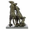 Image 3 : Meerkat and Baby Genuine Bronze Sculpture