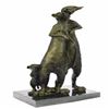 Image 5 : Meerkat and Baby Genuine Bronze Sculpture