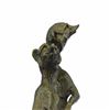 Image 6 : Meerkat and Baby Genuine Bronze Sculpture
