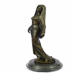 Middle Easter Persian Princess Bronze Sculpture