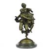 Image 5 : Pandora Box and Flying Mercury Bronze Sculpture
