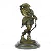 Image 5 : God Apollo Nude Young Man Hunter Bow Arrow Bronze Sculpture