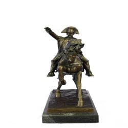 Napoleon French Emperor Bronze Sculpture