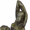 Image 6 : Nude Female Bronze Sculpture on Marble Base Statue