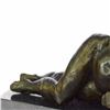 Image 8 : Nude Female Bronze Sculpture on Marble Base Statue