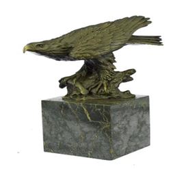 Falcon American Eagle Bronze Sculpture