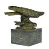 Image 6 : Falcon American Eagle Bronze Sculpture