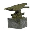 Image 8 : Falcon American Eagle Bronze Sculpture