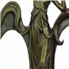 Image 7 : Lady Figural Picture Frame Maiden Bronze Sculpture