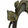 Image 8 : Lady Figural Picture Frame Maiden Bronze Sculpture