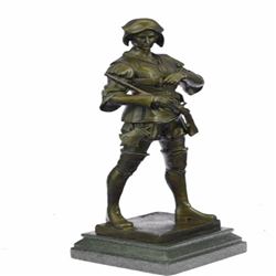 Warrior Le Devoir Bronze Sculpture