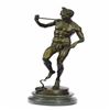 Image 1 : Snake Charmer Bronze Sculpture