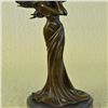 Image 3 : Happy Lady Golfer Bronze Sculpture
