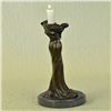 Image 5 : Happy Lady Golfer Bronze Sculpture
