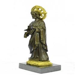 Joseph Jesus Christ Bronze Sculpture