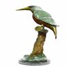 Image 2 : Austrian Kingfisher Bird Bronze Sculpture