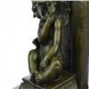 Image 6 : Baby Angel Bronze Sculpture on Marble Base Statue