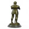 Image 4 : Knight with Armor Bronze Sculpture