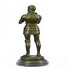 Image 5 : Knight with Armor Bronze Sculpture