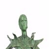 Image 6 : Green Patina Dalinian Girl Bronze Statue