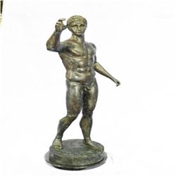 Hot Cast Nude Man Torso Bronze Sculpture