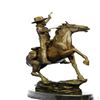 Image 2 : Cowboy Shooting Gun Bronze Sculpture
