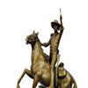 Image 4 : Cowboy Shooting Gun Bronze Sculpture