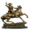 Image 7 : Cowboy Shooting Gun Bronze Sculpture