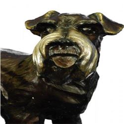Welsh Terrier Bronze Sculpture