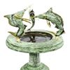 Image 9 : Wildlife Three Sword Fish Water Fountain Bronze Sculpture