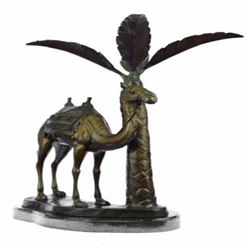 Camel Desert Israel Bronze Statue