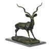 Image 5 : African Greater Kudu Bronze Sculpture
