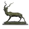 Image 7 : African Greater Kudu Bronze Sculpture