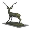 Image 8 : African Greater Kudu Bronze Sculpture