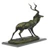 Image 9 : African Greater Kudu Bronze Sculpture