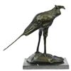 Image 1 : Wildlife Stork Bird Bronze Statue