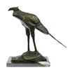 Image 7 : Wildlife Stork Bird Bronze Statue