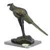 Image 8 : Wildlife Stork Bird Bronze Statue