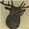 Image 8 : Elk Head Bust Bronze Stag Sculpture
