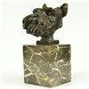 Image 1 : Scottish Terrier Bust Bronze Sculpture