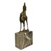 Image 5 : Arab Man Riding Camel Bronze Sculpture
