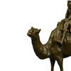 Image 7 : Arab Man Riding Camel Bronze Sculpture