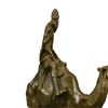 Image 8 : Arab Man Riding Camel Bronze Sculpture