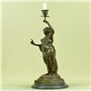 Image 3 : Truth Roman Goddess of Liberty Bronze Candle Holder Sculpture
