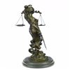 Image 4 : Lady Blind Justice Bronze Statue