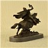 Image 5 : Japanese Samurai Warrior on Horse Bronze Statue