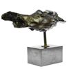 Image 2 : Modern Bronze Sculpture on Marble Base Figure