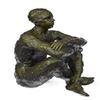Image 9 : Man with Poker Outfit Bronze Sculpture