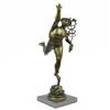 Image 6 : Museum Quality Ancient Roman Flying Mercury Bronze Figure