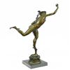 Image 7 : Museum Quality Ancient Roman Flying Mercury Bronze Figure